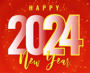 Wishes you lots of happiness and prosperity for  the new year 2024.